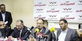 عماد جاد فى أحد مؤتمرات حزب المصريين الأحرار «صورة أرشيفية»