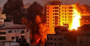قصف إسرائيلى على غزة