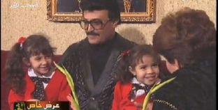 أول ظهورتلفزيوني لـإيمي ودنيا مع سمير غانم