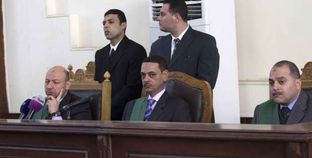 إحدى هيئات المحكمة التى أصدرت حكمها على الإرهابى عادل حبارة