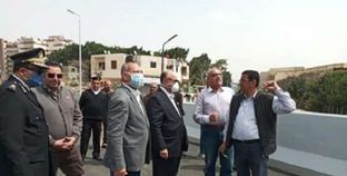 محافظ القاهرة يتفقد المحاور المرورية