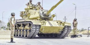القوات المسلحة تواصل خطة تأمين سيناء
