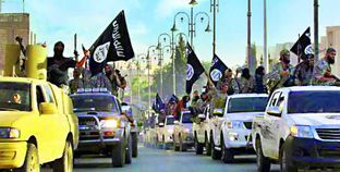 عرض عسكرى لتنظيم «داعش» الإرهابى فى ليبيا «صورة أرشيفية»