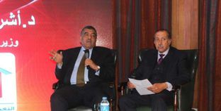 «الشرقاوى» خلال مؤتمر جمعية رجال الأعمال المصريين