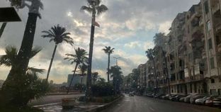 شوارع الإسكندرية في الشتاء