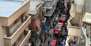 السيطرة على حريق بمخزن منتجات غذائية شرق الإسكندرية