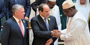 الرئيس عبدالفتاح السيسى خلال لقائه بعدد من قيادات الدول على هامش القمة الإسلامية