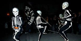 رقصة الموت من مراسم عيد القيامة بإسبانيا