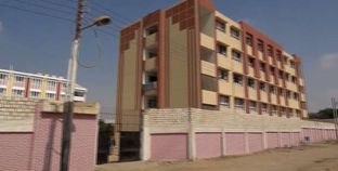 إحدى المدارس التي تم تطويرها في قرية أولاد الشيخ