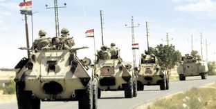 أفراد القوات المسلحة يواصلون تطهير سيناء من العناصر الإرهابية «صورة أرشيفية»