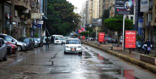 استمرار هطول الأمطار فى محافظات القاهرة الكبرى