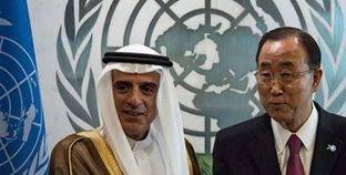 وزير خارجية السعودية وبان كي مون