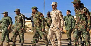 عناصر من الجيش الليبى