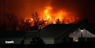 حرائق الغابات في ولاية كولورادو الأمريكية