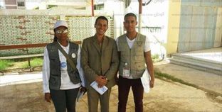 بالصور| بعثة دولية لمراقبة الانتخابات تتفقد لجان انتخابية في كفر الشيخ