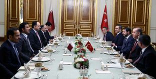 «أردوغان» فى لقاء سابق مع أمير قطر