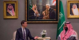 صورة لقاء الملك عبدالله بروزفلت في مقر إقامة محمد بن سلمان في واشنطن