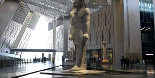 جانب من المتحف المصري الكبير