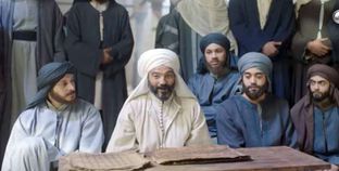 مشهد من مسلسل «رسالة الإمام»
