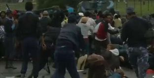 الأمن الإثيوبي يعتدى على محتجين