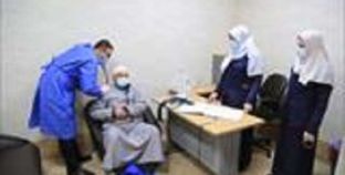 تطعيم كبار السن فى مستشفيات كفر الشيخ
