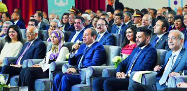 الرئيس عبدالفتاح السيسى داعم رئيسى للشباب منذ توليه مسئولية حكم البلاد