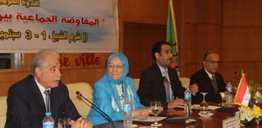 "وزيرة القوى العاملة" تشارك في ندوة "المفاوضة الجماعية بين الواقع والمأمول" بشرم الشيخ