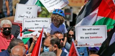 مظاهرات تدعم غزة- ارشيفية