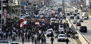 مظاهرات سابقة فى لبنان