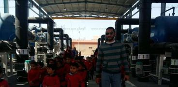 زيارة محطة تحلية المياه بطور سيناء