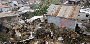 آثار دمار إعصار راي في الفلبين
