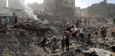 آثار قصف إسرائيلي على غزة- أرشيفية