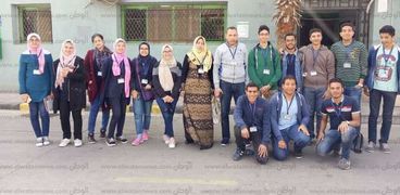 طلاب المتفوقين يزورون  زياره ميدانية لمصنع الحديد والصلب بـ 6 أكتوبر