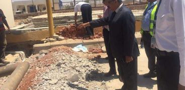 رئيس مصر للطيران للخدمات الأرضية يتفقد مطار اسوان الدولي
