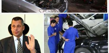 إبراهيم لبيب وورش إصلاح السيارات ومراكز الخدمة المعتمدة