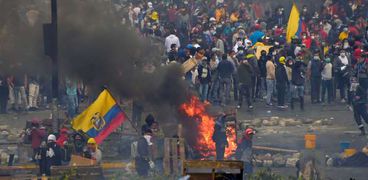 مواجهات بين الشرطة ومحتجين من السكان الاصليين في عاصمة الاكوادور