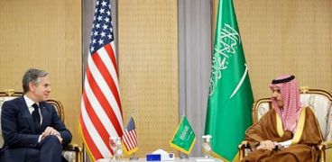 وزيرا الخارجية الأمريكي والسعودية