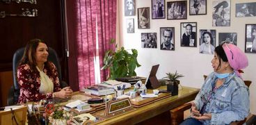 رئيس أكاديمية الفنون خلال حوارها مع «الوطن»: الرئيس «السيسى» يراهن على «القوى الناعمة»