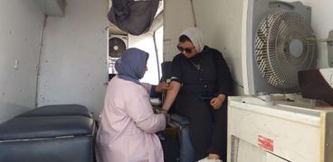 التبرع بالدم للأشقاء الفلسطينيين بالغربية