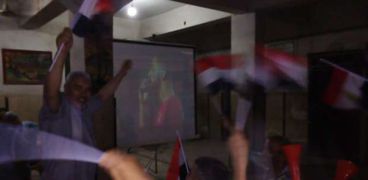 الجماهير بعد فوز مصر