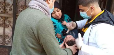 تطعيم أطفال كفر الشيخ