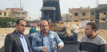 جهاز مدينة الشروق يشن حملة مكبرة لإزالة المخالفات بقيادة المهندس علي سعد
