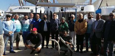 فعاليات ختام مسابقة بطولة الجمهورية لصيد الأسماك بنادي الرياضات البحرية بالغردقة