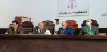 محكمة جنايات الفيوم برئاسة المستشار إيهاب جمال عبد الحكيم