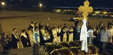 الكنيسة القبطية: صلاة الجنازة على "شهداء ليبيا" غدا في المنيا