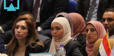 هبة الله حسان ممثل وزير المالية بحكومة المحاكاة