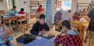 مسابقة الشطرنج في إدارة شباب دسوق بكفر الشيخ