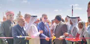 افتتاح مشروعات تنموية بالشيخ زويد