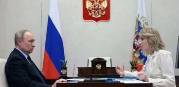 ماريا بيلوفا والرئيس الروسي