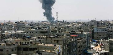 جانب من الاعتداءات الصهيونية على قطاع غزة